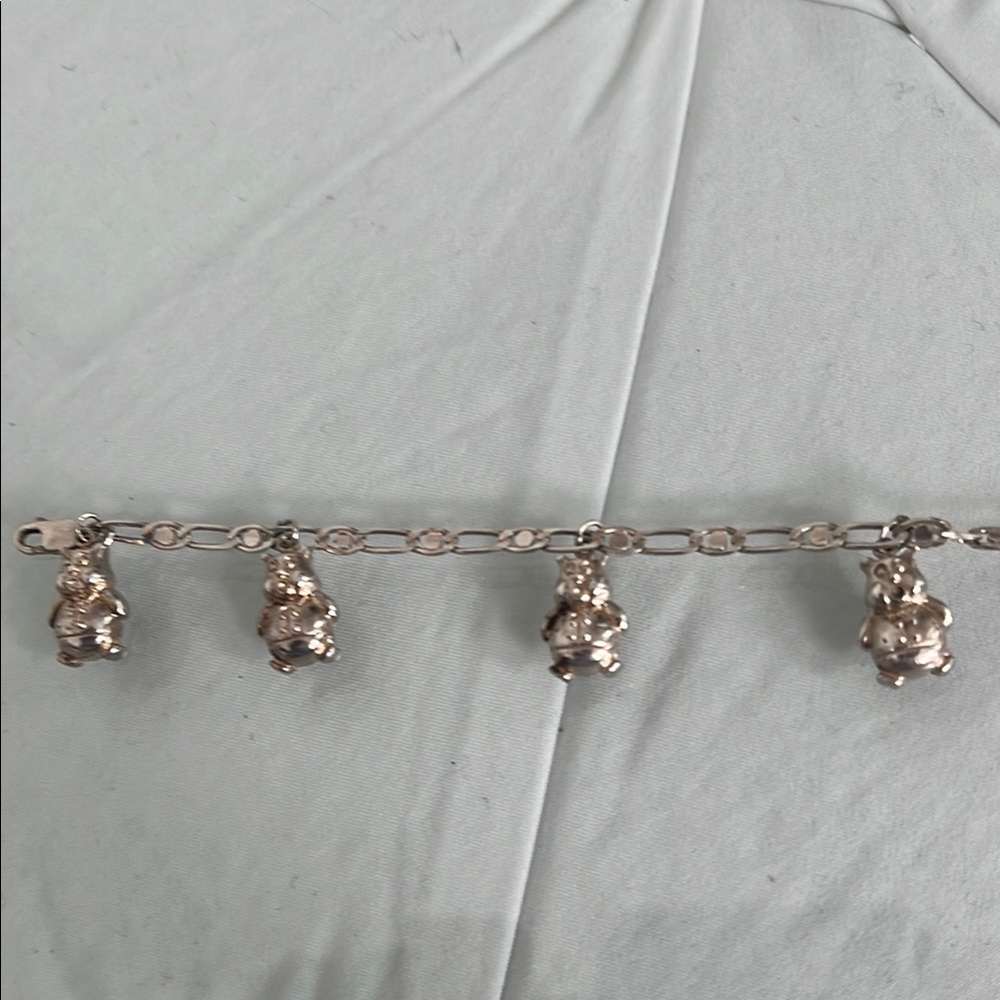 Charming Silver Bear Bracelet - image 2